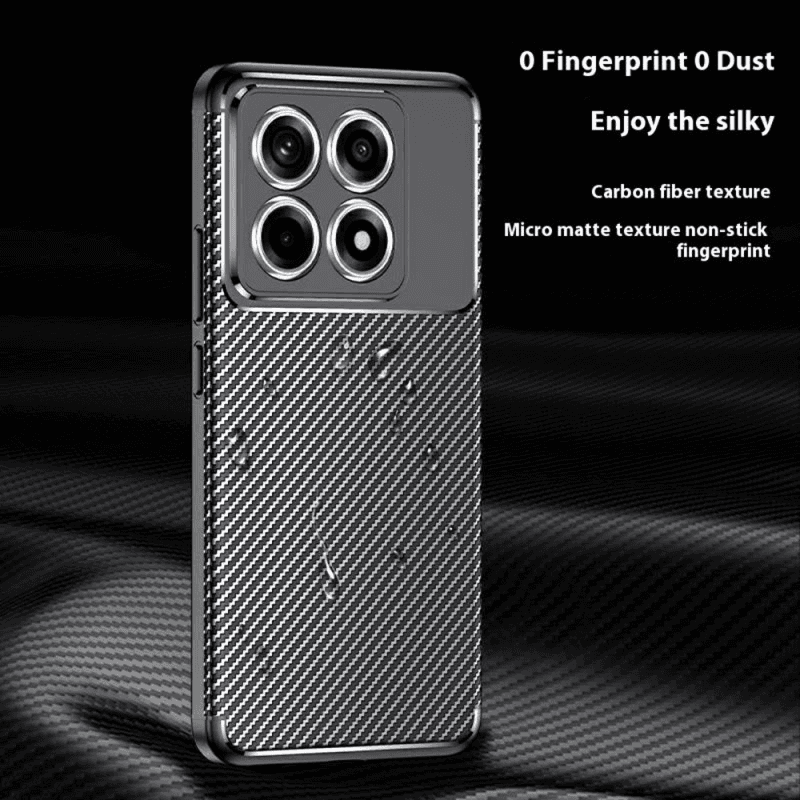 Torbica Defender Carbon za Xiaomi 14T Crna
