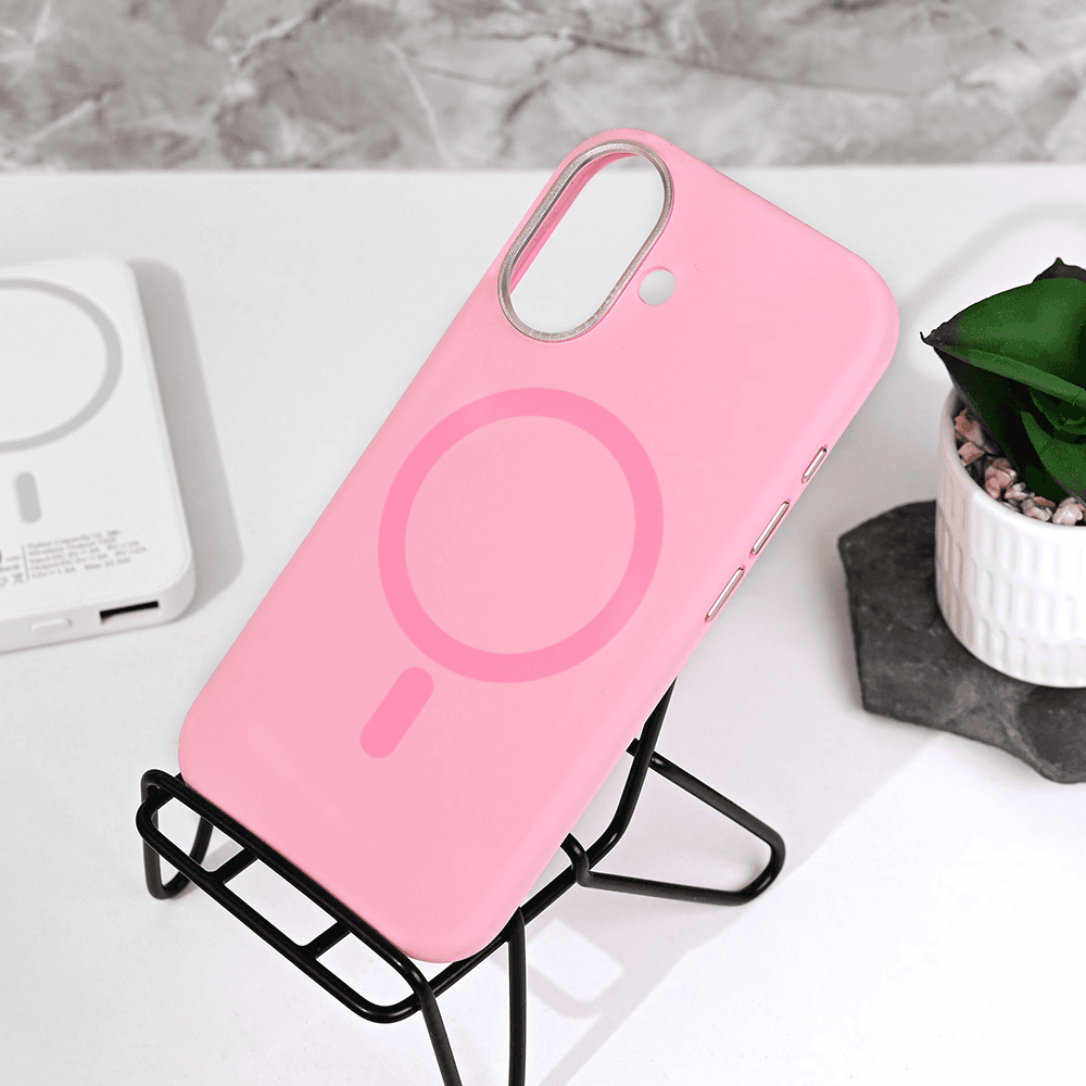 Torbica Magsafe Matte Color Iphone 16 6.1 Roze