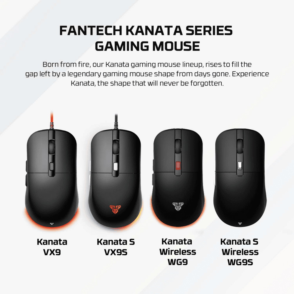 Mis Wireless Gaming Fantech WG9S Kanata S Zuti