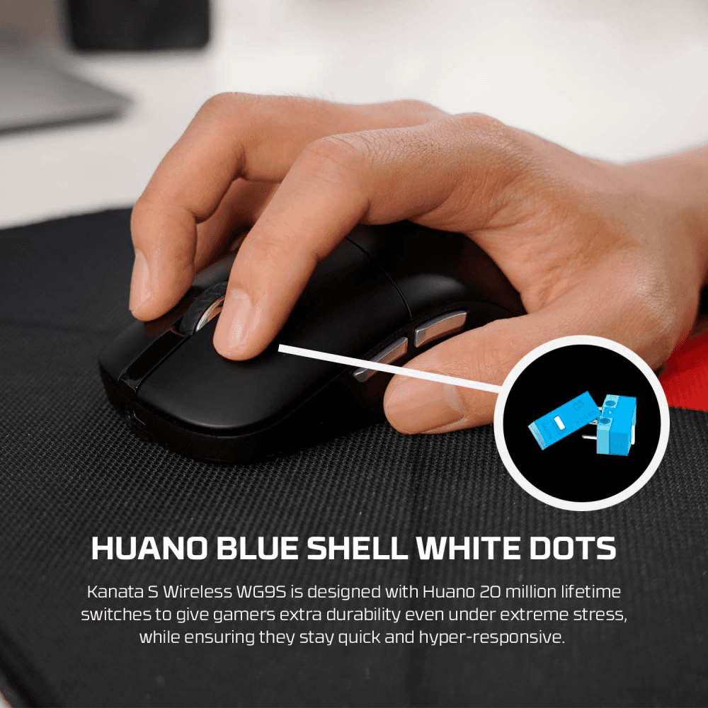 Mis Wireless Gaming Fantech WG9S Kanata S Zuti