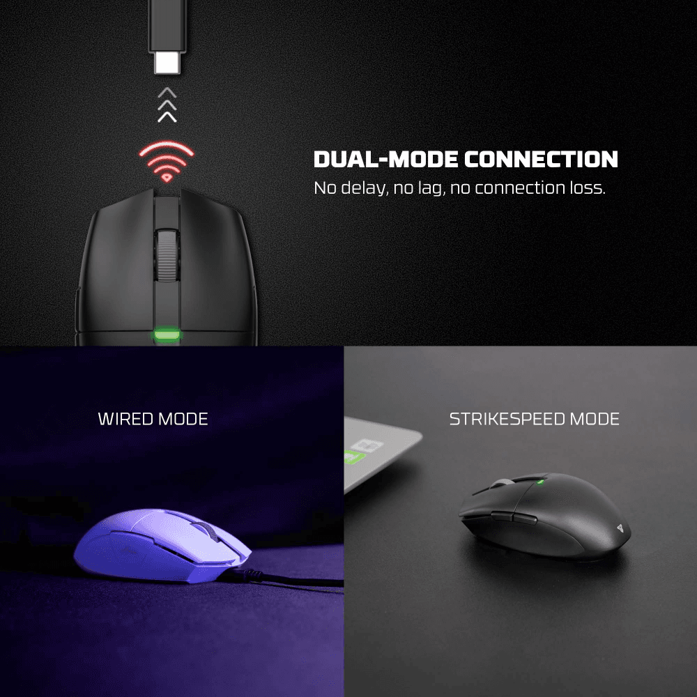 Mis Wireless Gaming Fantech XD7E Aria E Crni