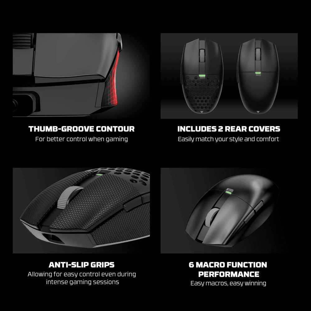 Mis Wireless Gaming Fantech XD7E Aria E Crni