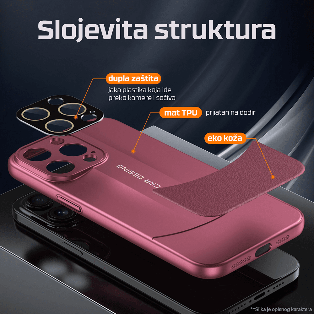 Torbica Pure Protect za Iphone 15 Pro 6.1 Mint