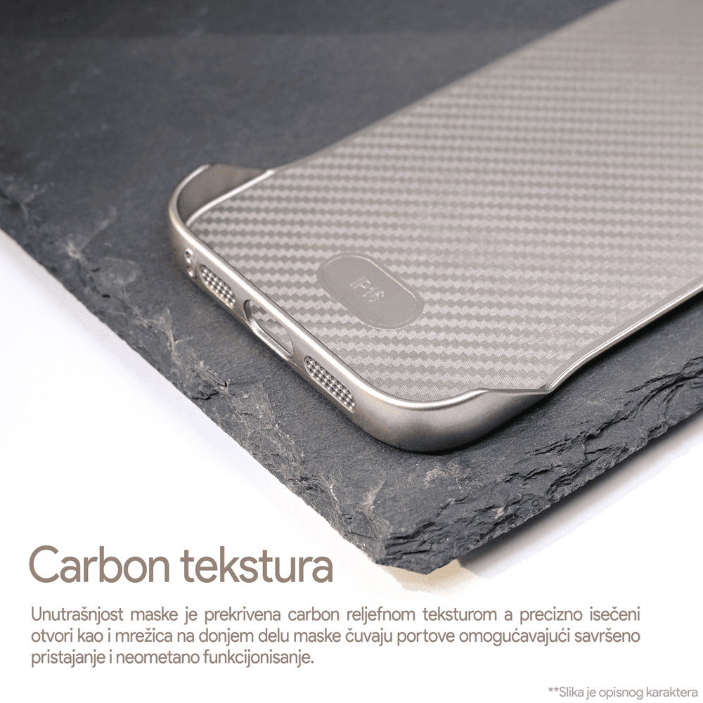 Torbica Magsafe Carbon za Iphone 16 6.1 Plava