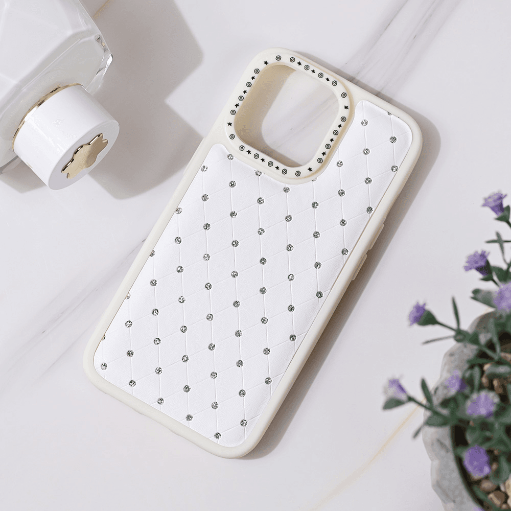 Torbica Bling za Iphone 13 Pro 6.1 Bela