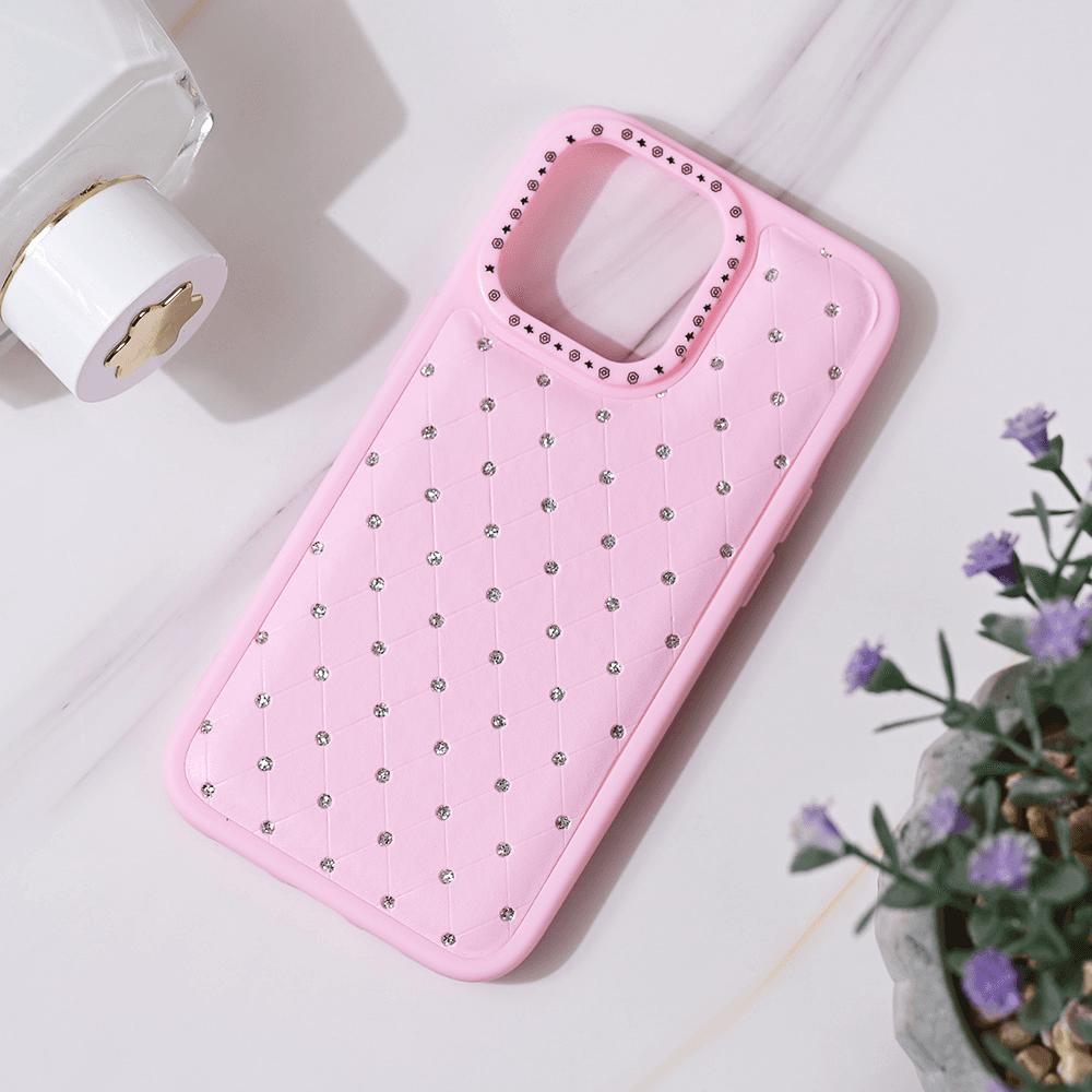 Torbica Bling za Iphone 13 Pro 6.1 Roze