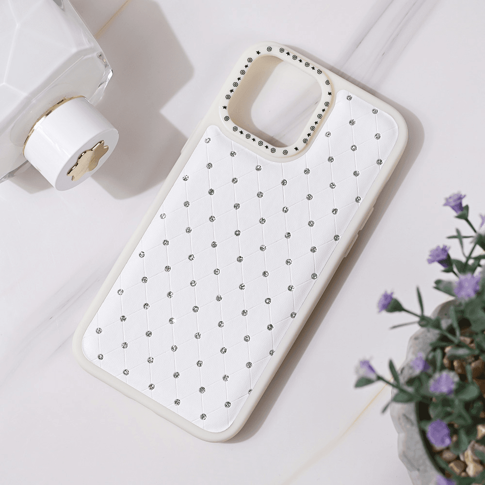 Torbica Bling za Iphone 13 Pro Max 6.7 Bela