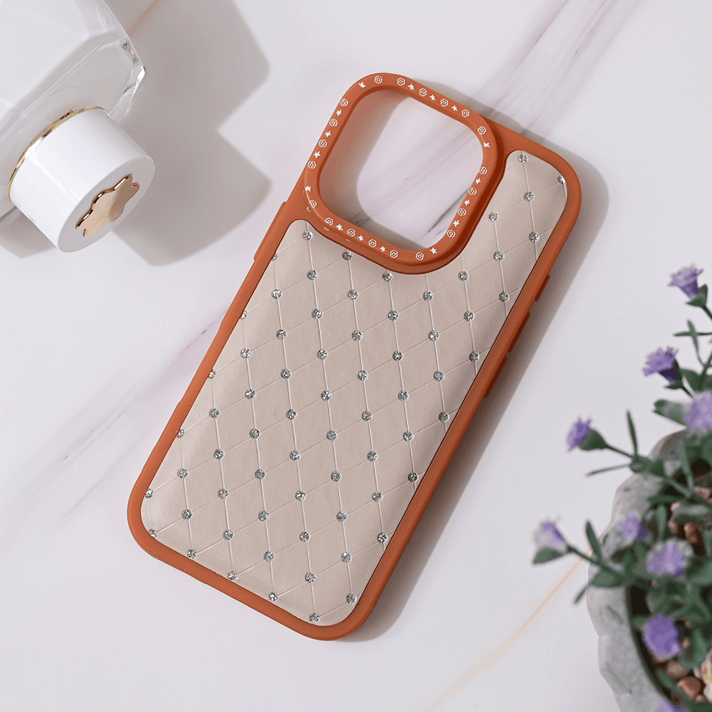Torbica Bling za Iphone 16 Pro 6.3 Braon