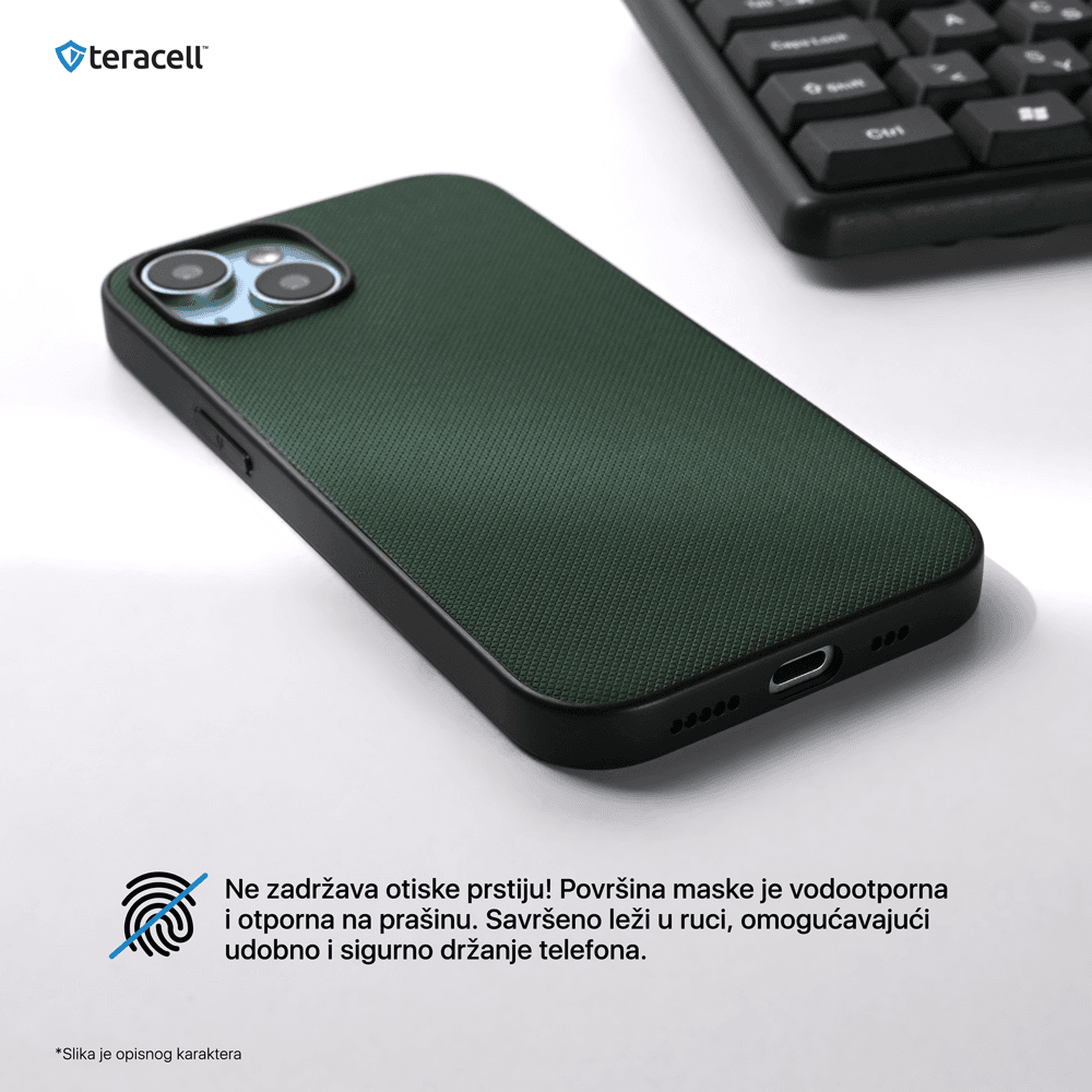Torbica Teracell Scrub za Iphone 14 6.1 Crna
