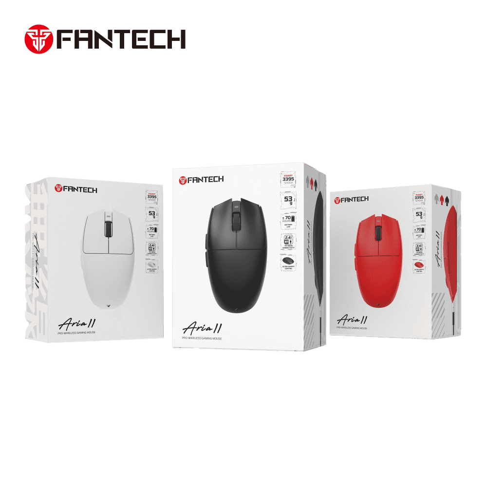 Mis Wireless Gaming Fantech XD7V2 Aria II Beli