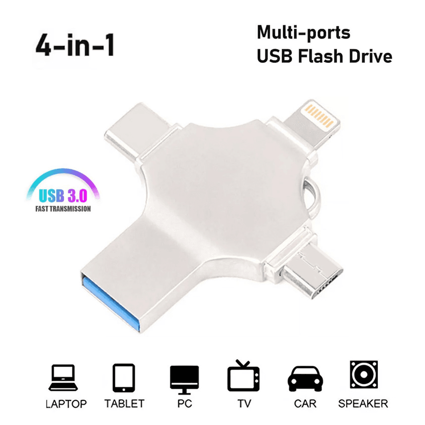 USB Flash Memorija JWD 4IN1 Pen Drive 256GB