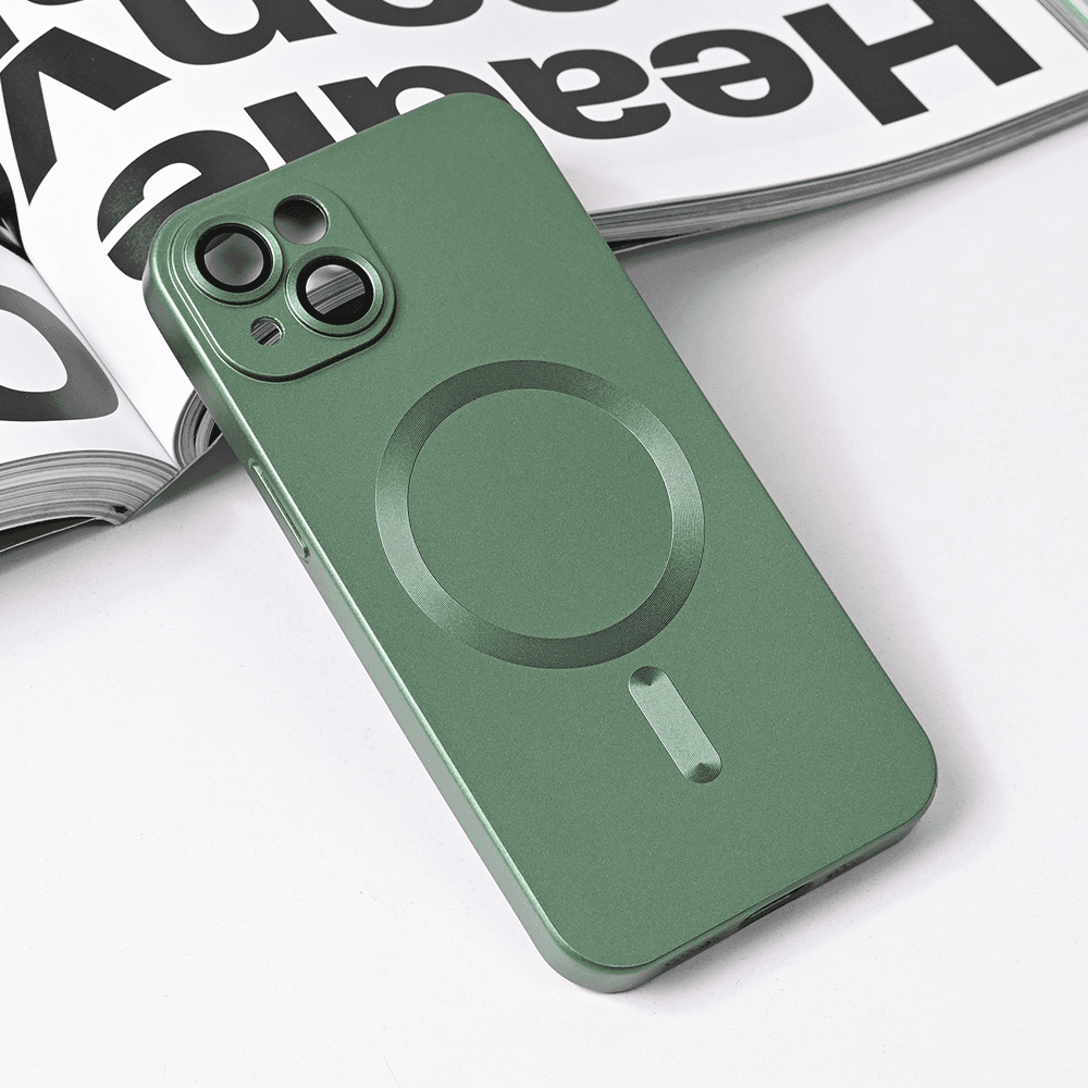 Torbica Magsafe Chrome za Iphone 13 6.1 Zelena