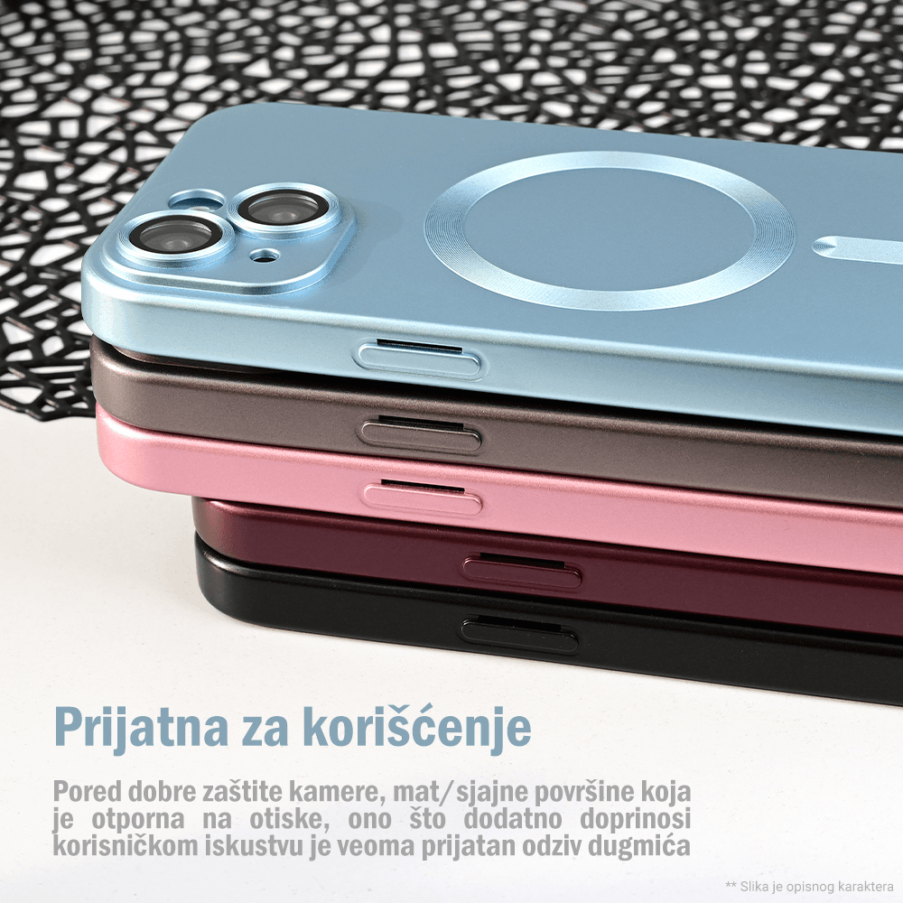 Torbica Magsafe Chrome za Iphone 16 6.1 Zelena