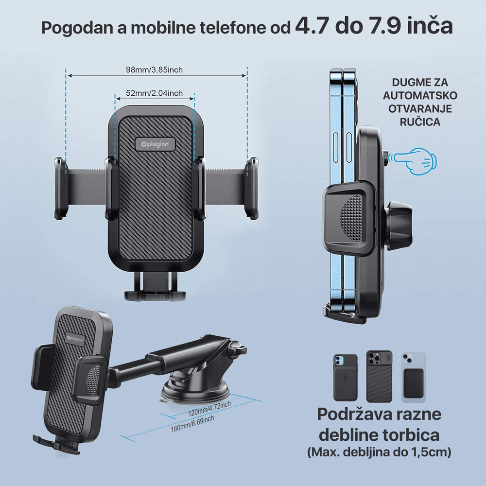 Drzac za Mobilni Telefon Pluginn PI-03