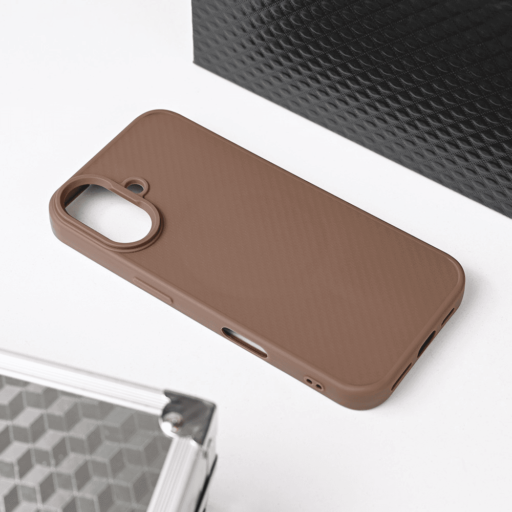 Torbica Magsafe Kevlar za Iphone 16 6.1 Braon