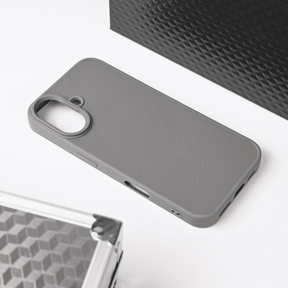 Torbica Magsafe Kevlar za Iphone 16 6.1 Siva