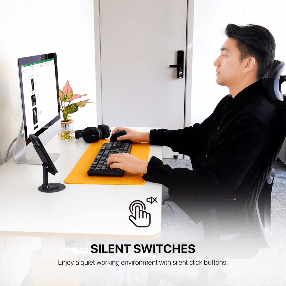 Mis Wireless Fantech W195 GO Comfy Crni