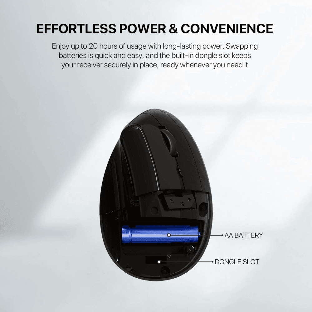 Mis Wireless Fantech W195 GO Comfy Crni
