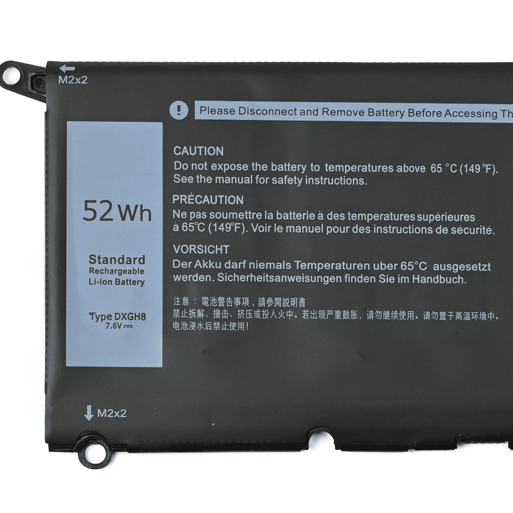 Baterija za Laptop Dell XPS 13 DXGH8 Hq2200 B