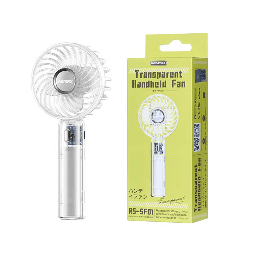 Rucni Ventilator Remax Rs-sf01 Transparent
