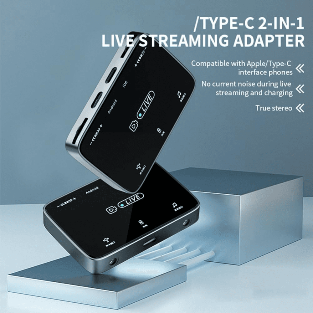 Zvucna Karta za Streaming JWD Crna