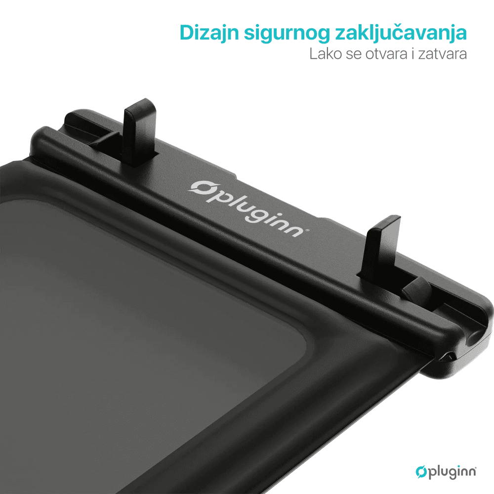 Vodootporna Torbica Pluginn 7.2" Crna