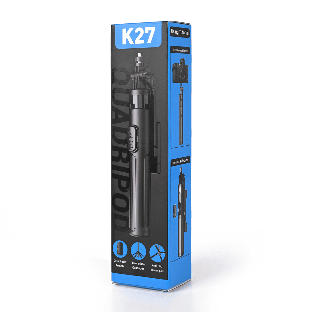 Selfie Stick K27 + Tripod Crni