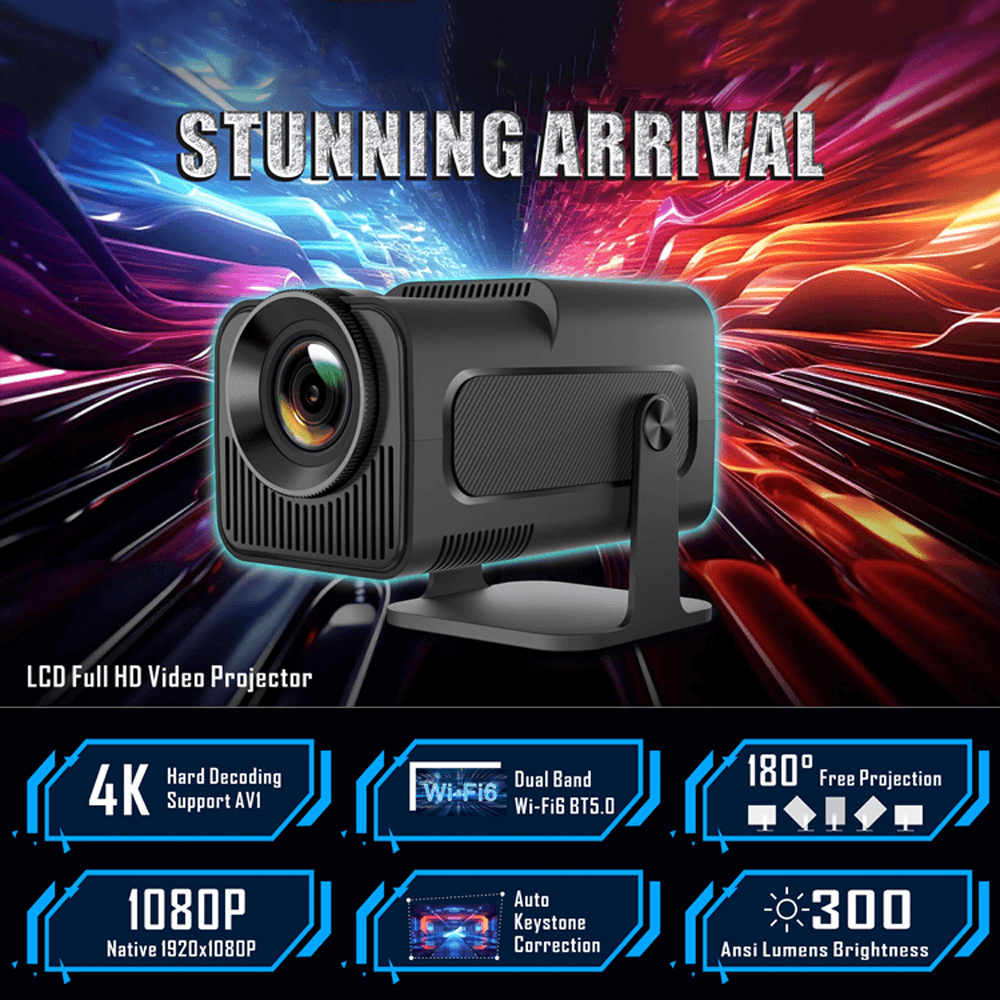 Smart Projektor HY320 JWD Full HD 1080P Crni