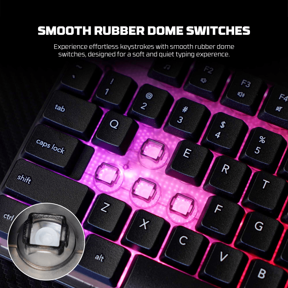 Tastatura Gaming Fantech K515S Shikari S Crna