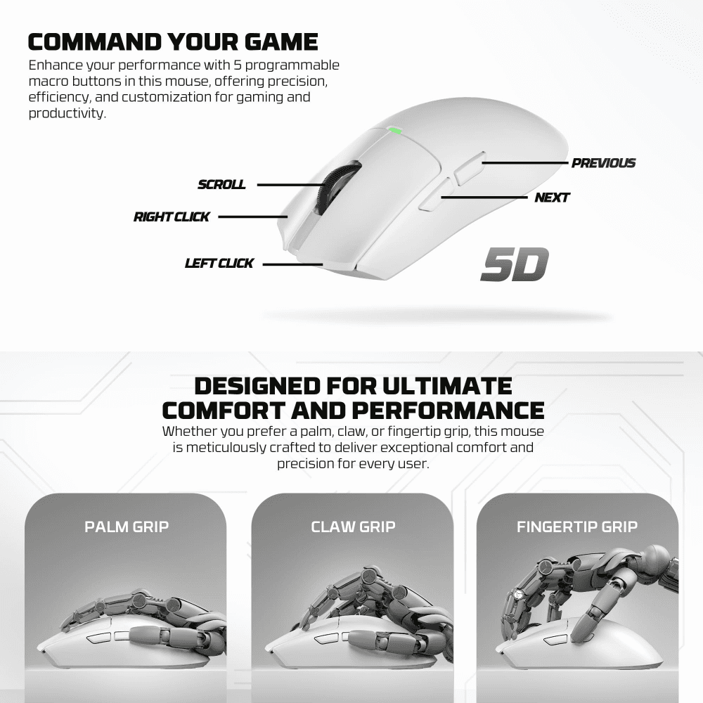 Mis Wireless Gaming Fantech WG13E Tanto E Crni