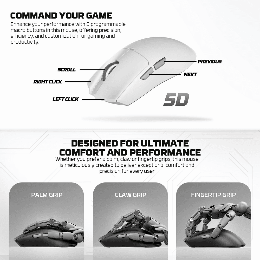 Mis Wireless Gaming Fantech WG13S Tanto S Crni