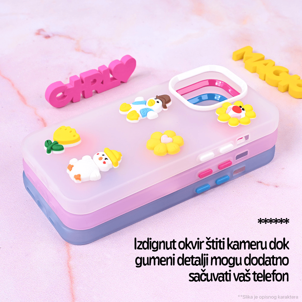 Torbica Cute za Samsung A075F Galaxy A07 Bela