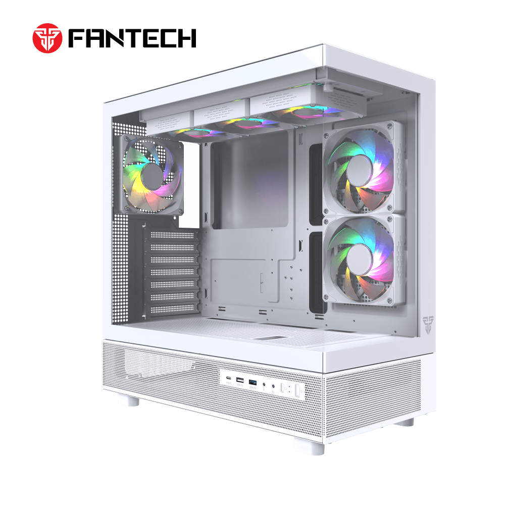 Kuciste Gaming Fantech CG86 Lumina L Belo