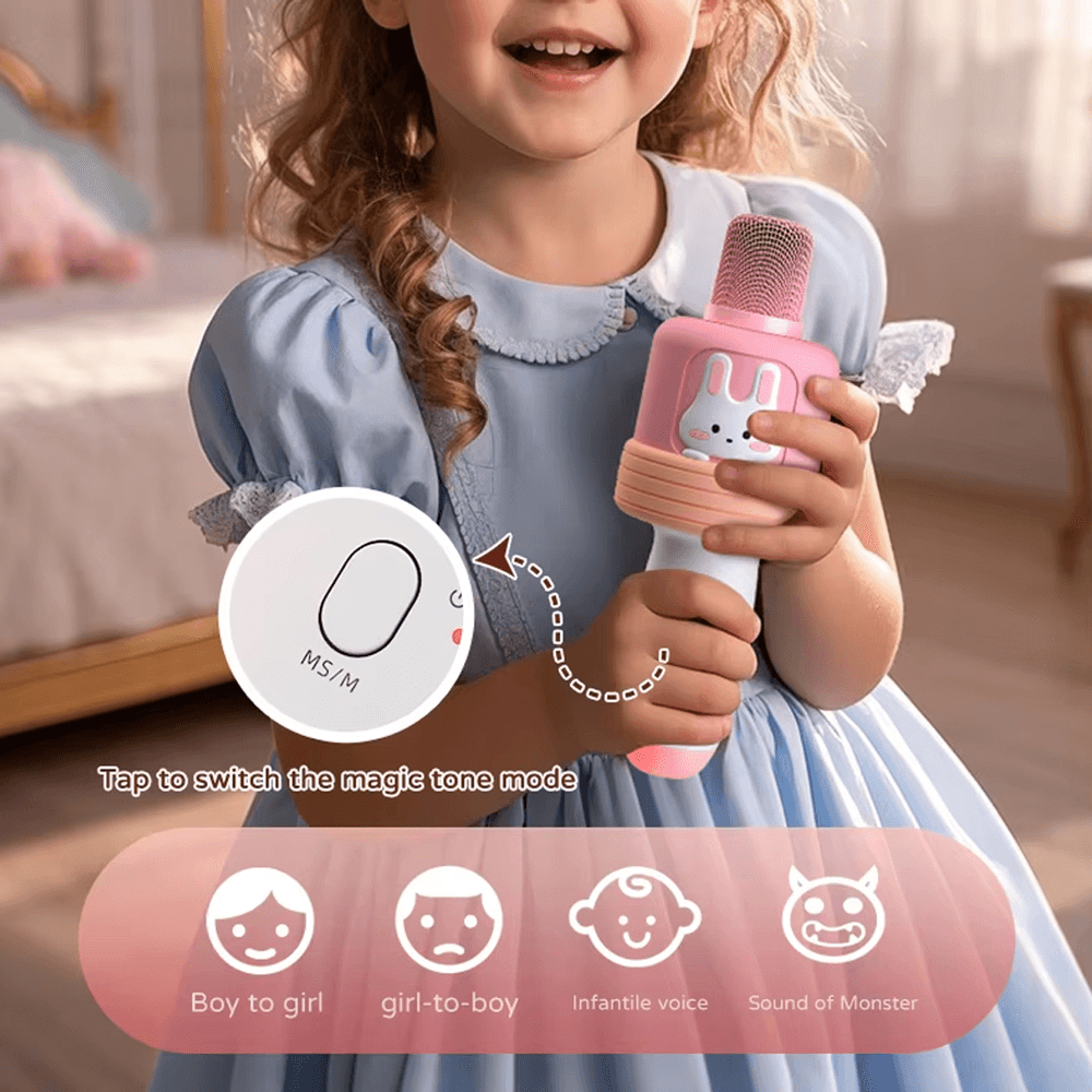 Mikrofon K7 Roze