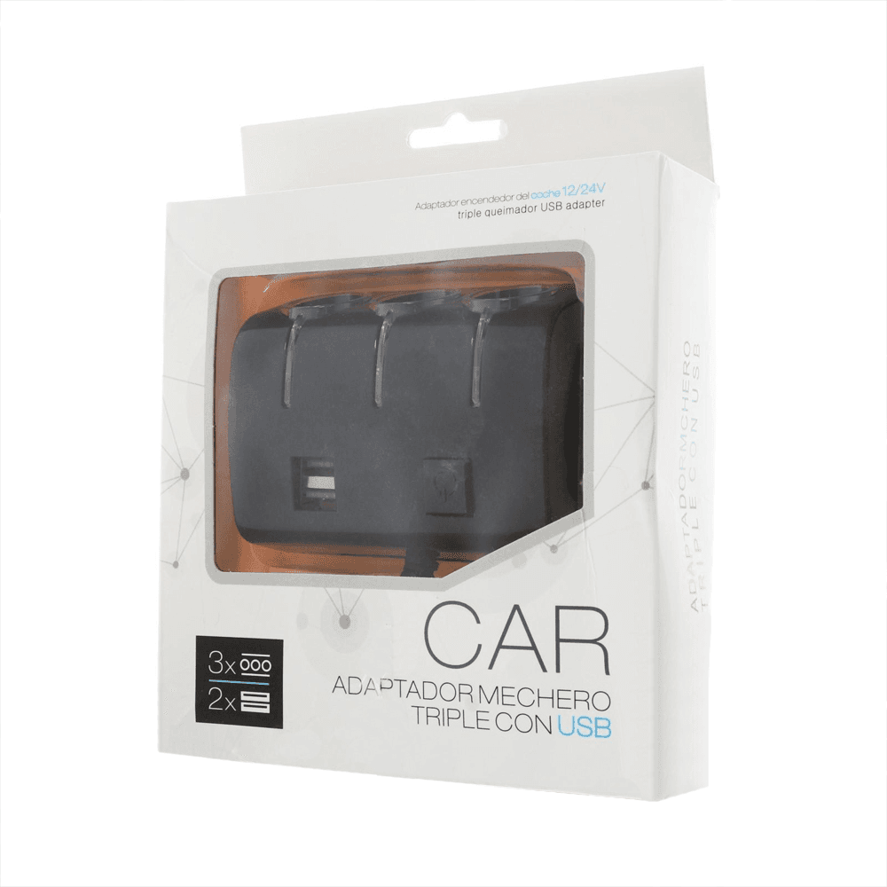 Adapter JWD Uticnica za Auto 1 na 3