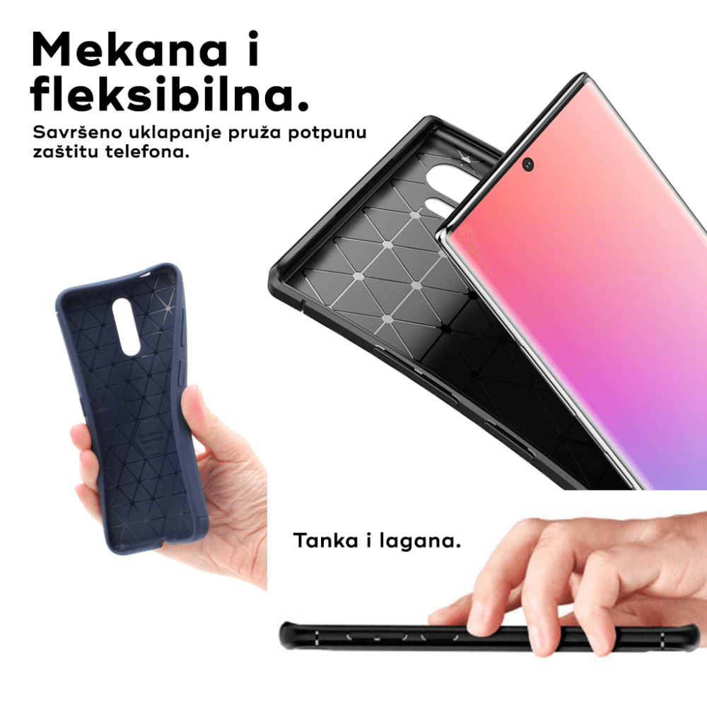 Torbica Defender Carbon za Iphone 17 6.3 Crna