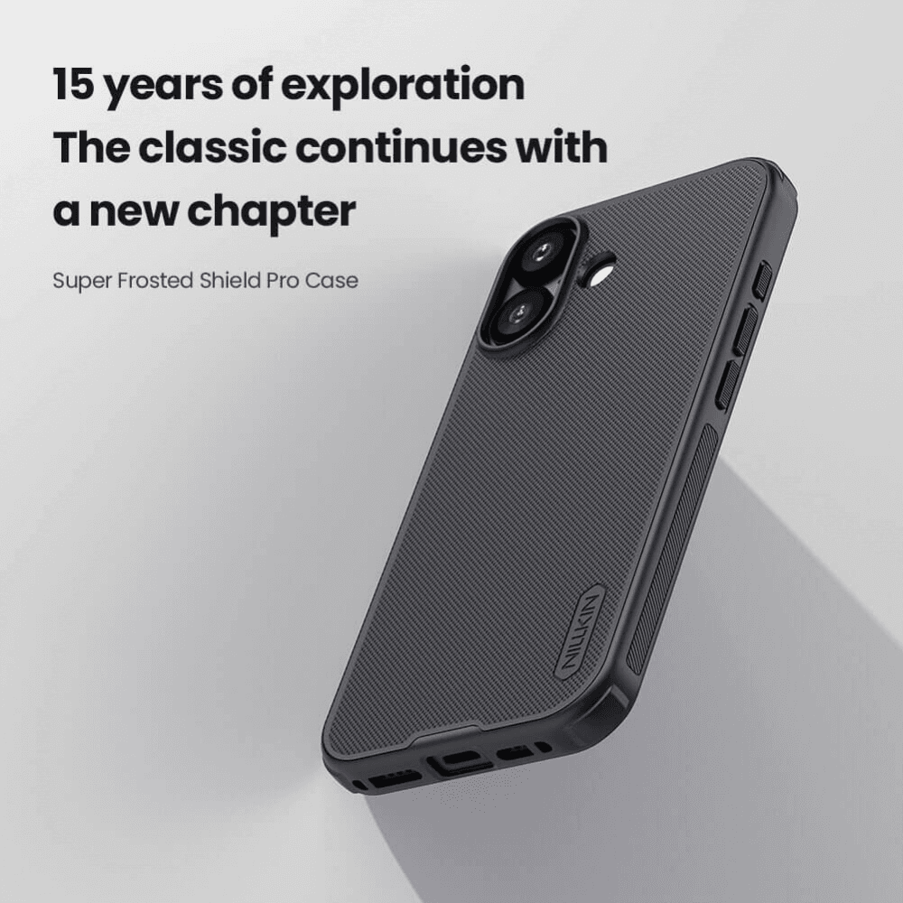 Torbica Nillkin Scrub Pro za Iphone 17 6.3 Crna