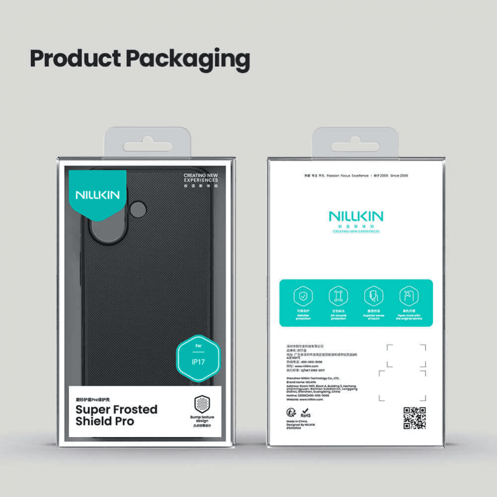 Torbica Nillkin Scrub Pro za Iphone 17 6.3 Crna