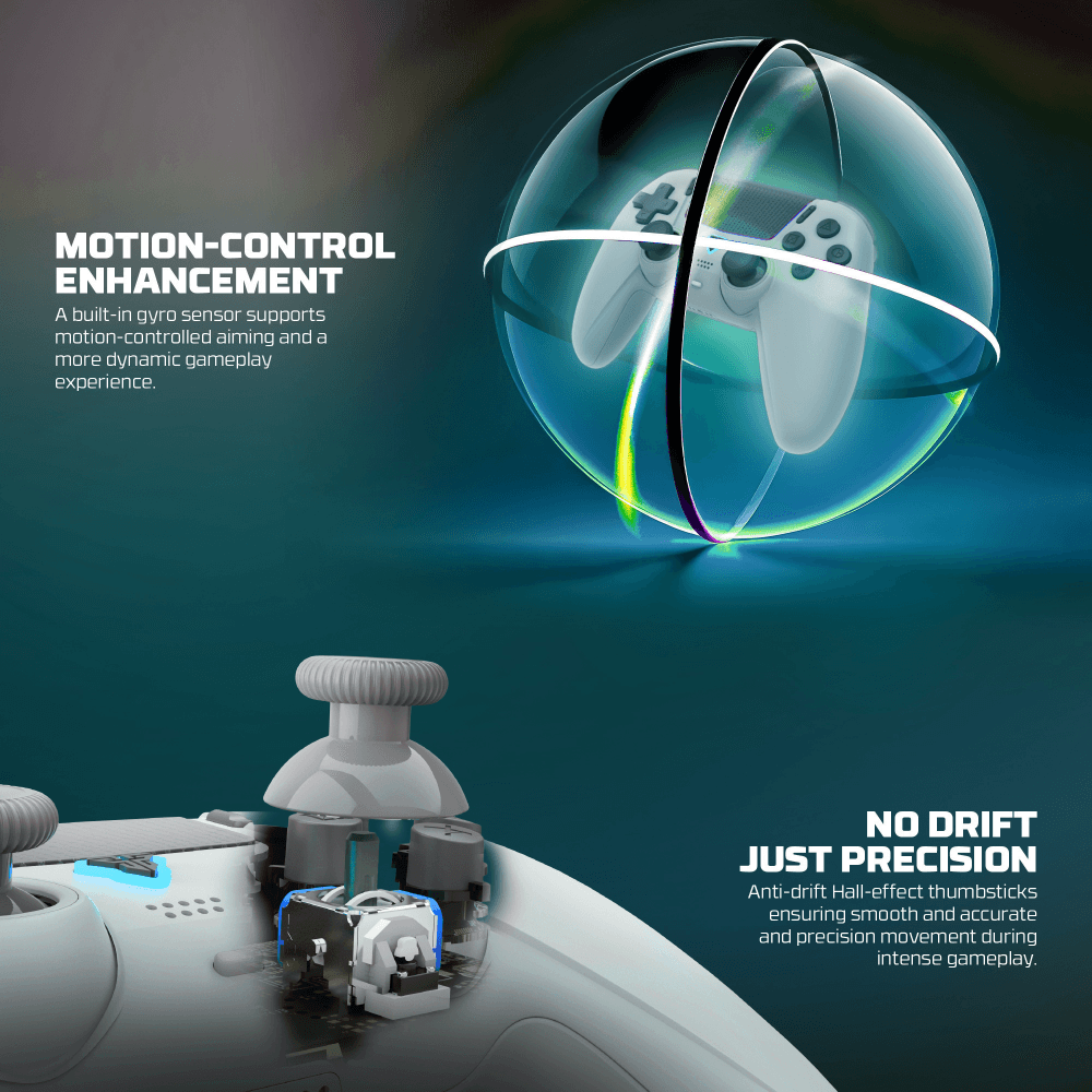 Joypad Wireless Fantech WGP16 Nova II Beli