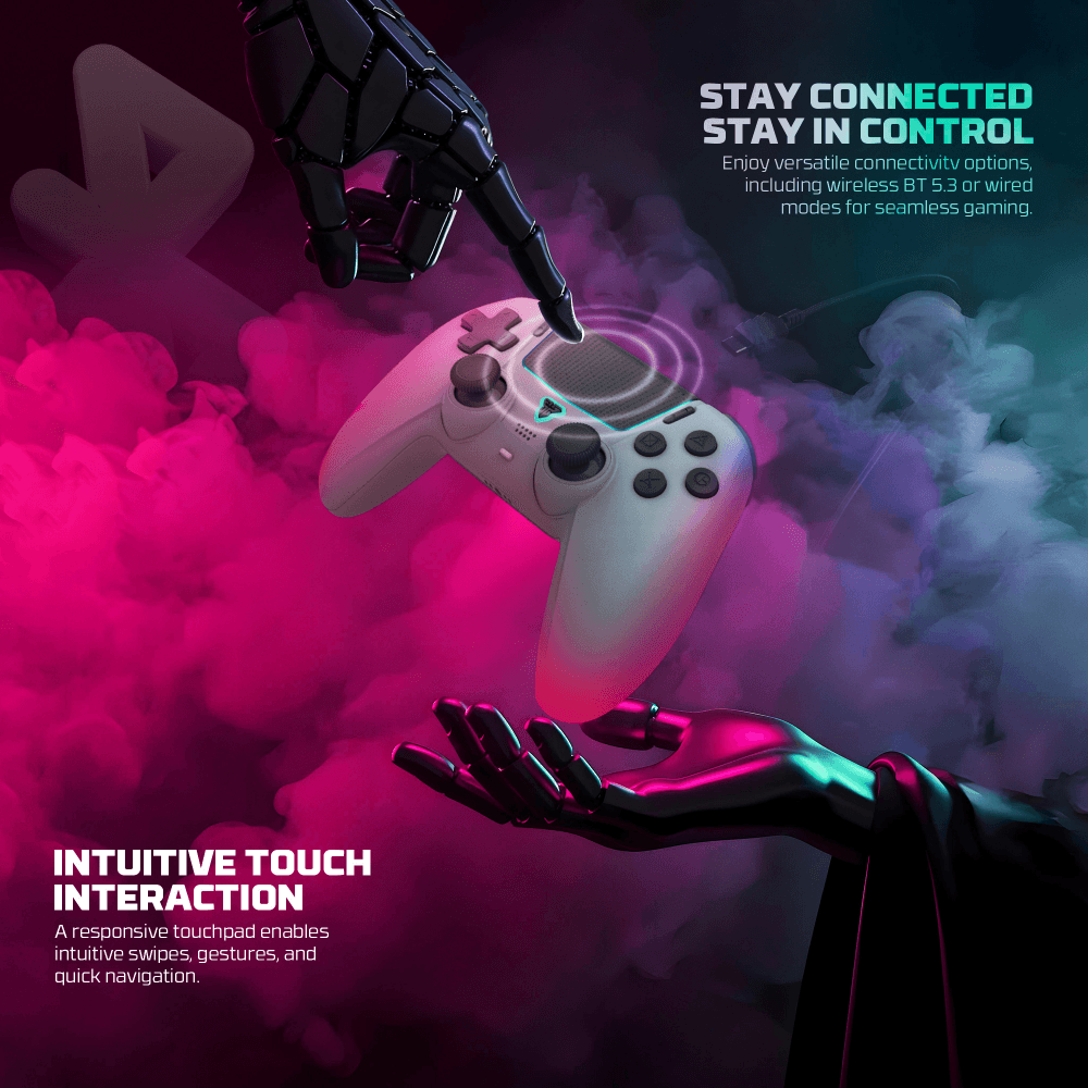 Joypad Wireless Fantech WGP16 Nova II Sivi