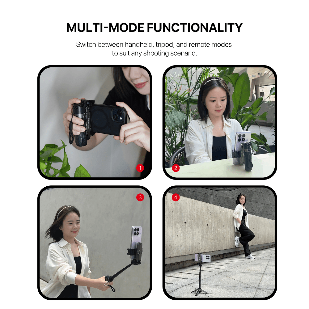 Selfie Stick Fantech SS141 Selfi Stap Crni