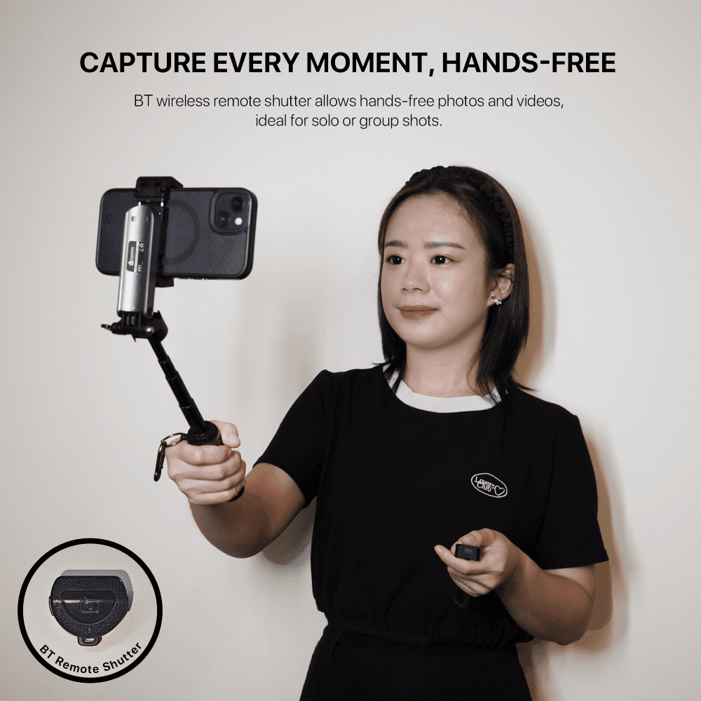 Selfie Stick Fantech SS141 Selfi Stap Crni
