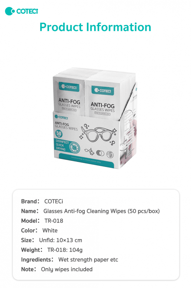 Maramice Coteci Tr-018 Anti-fog Set 50 Kom