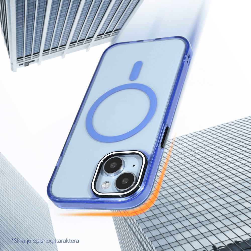 Torbica Magsafe Color Pop za Iphone 17 6.3 Bela