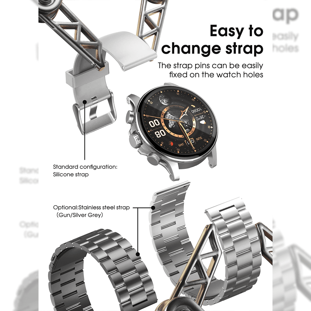 Smart Watch Ldnio SW01 Srebrni