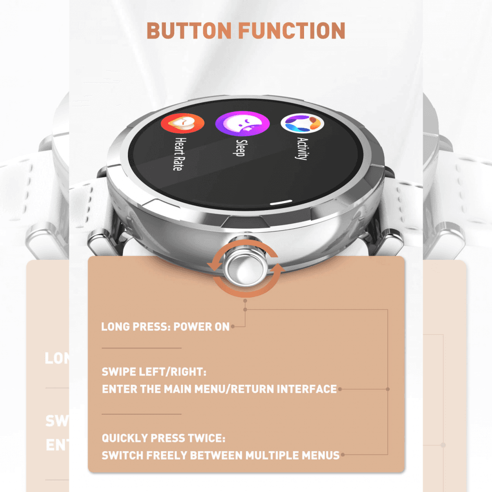 Smart Watch Ldnio SW02 Zlatni