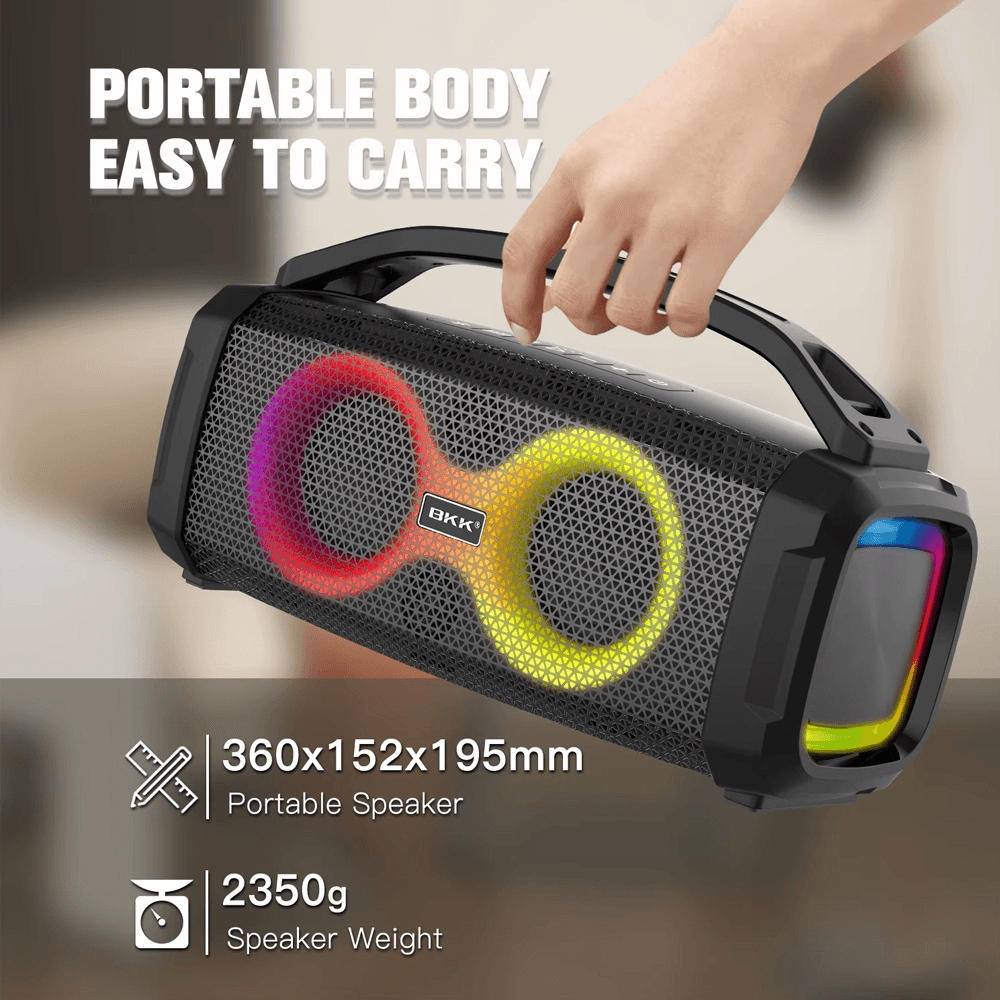 Bluetooth Zvucnik Bkk-b90 2X30W Crni