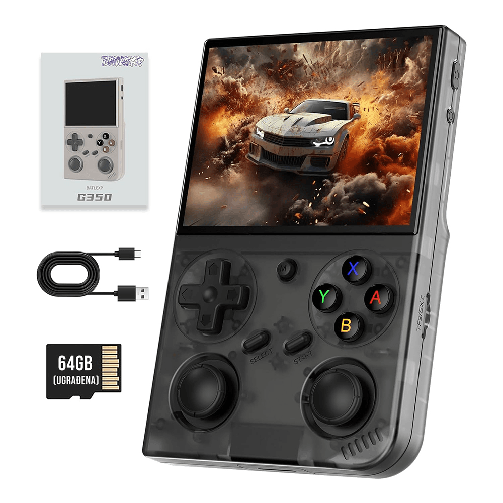 Konzola za Igranje Batlexp G350 64GB Crna