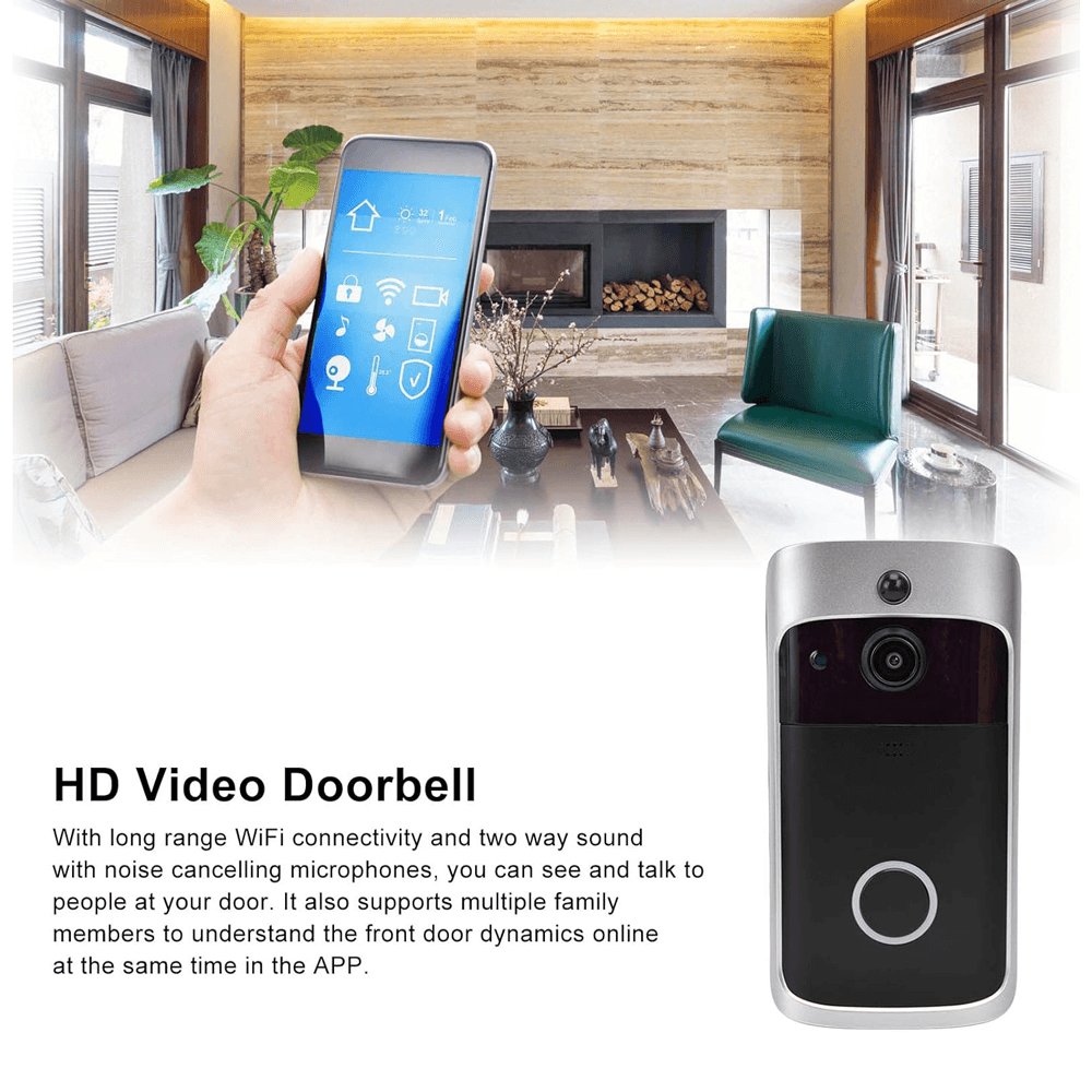 Video Pametno Zvono JWD Two Way Wireless