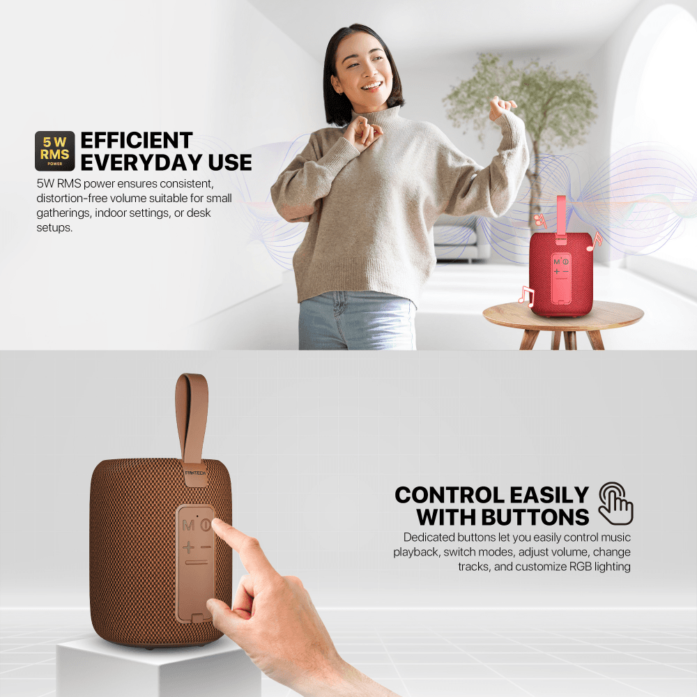 Bluetooth Zvucnik Fantech BS157 Nerabox Crni
